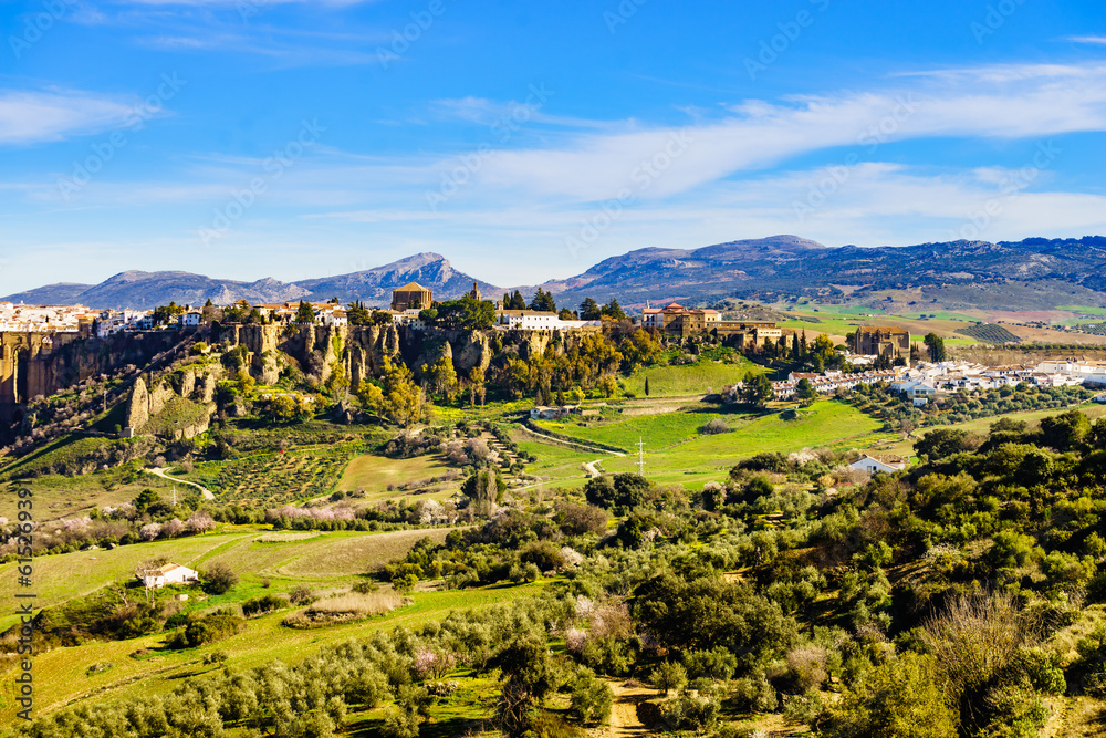 Ronda town, Andalusia, Spain.