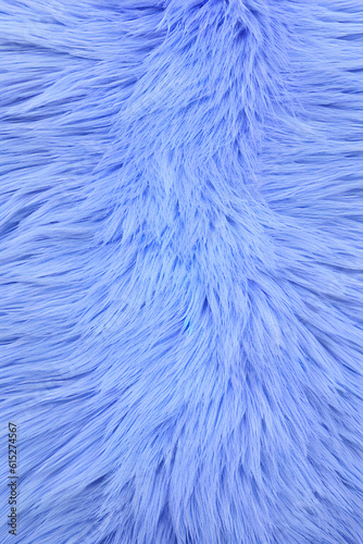blue fluffy fur texture