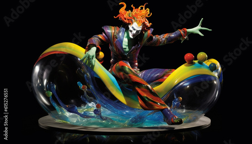 The Joker in the moonlight STYLE glass