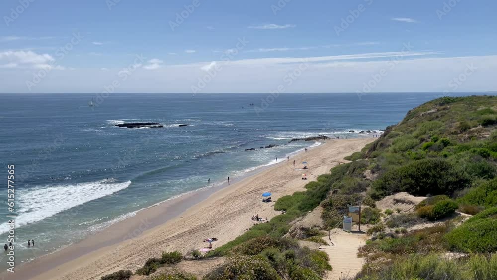 Beautiful aerial Crystal Cove Beach vista, Orange County, Southern California Beautiful aerial Crystal Cove Beach vista, Orange County, Southern California