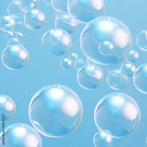 bubbles in the water, AI Generative