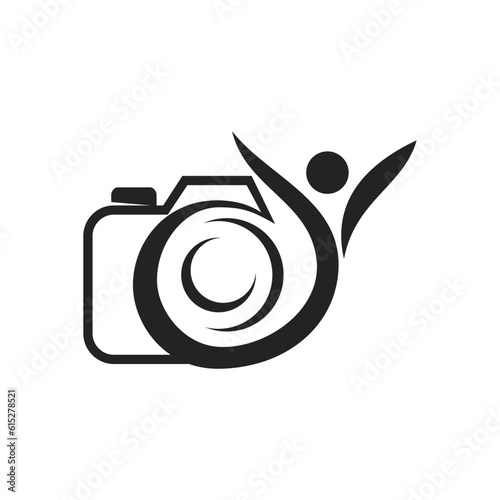 photography logo template. Icon Illustration Brand Identity. Isolated and flat illustration. Vector graphic