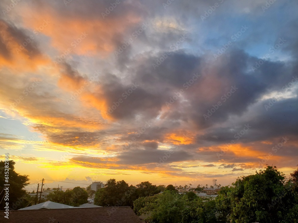 Cloudy Sunset