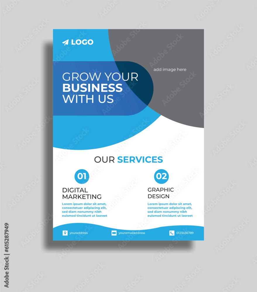 corporate flyer design template, modern business flyer design corporate flyer design template, modern business flyer design