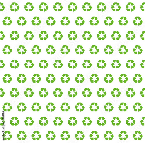 Recycle seamless pattern