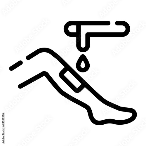 waxing Line Icon