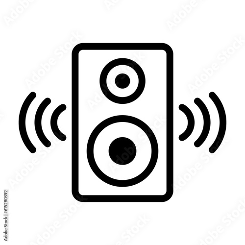 Speaker Sound Icon Vector On Trendy Design