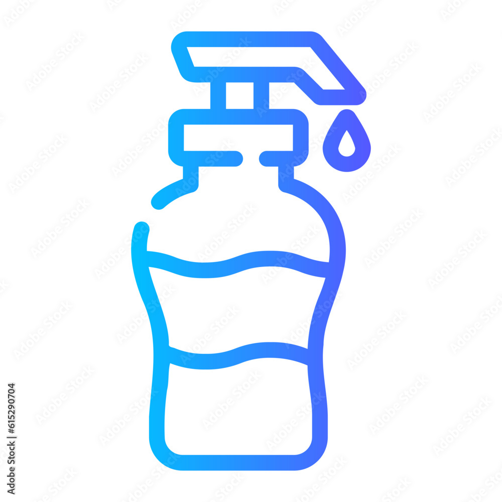 body wash Line Gradient Icon