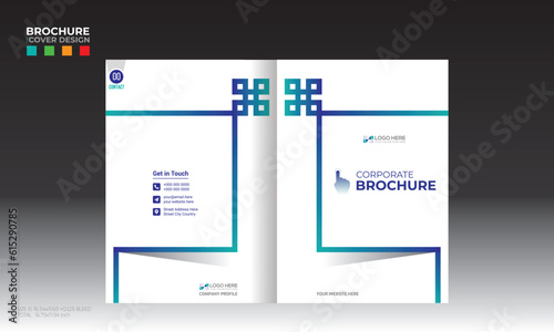 brochure cover for any company use