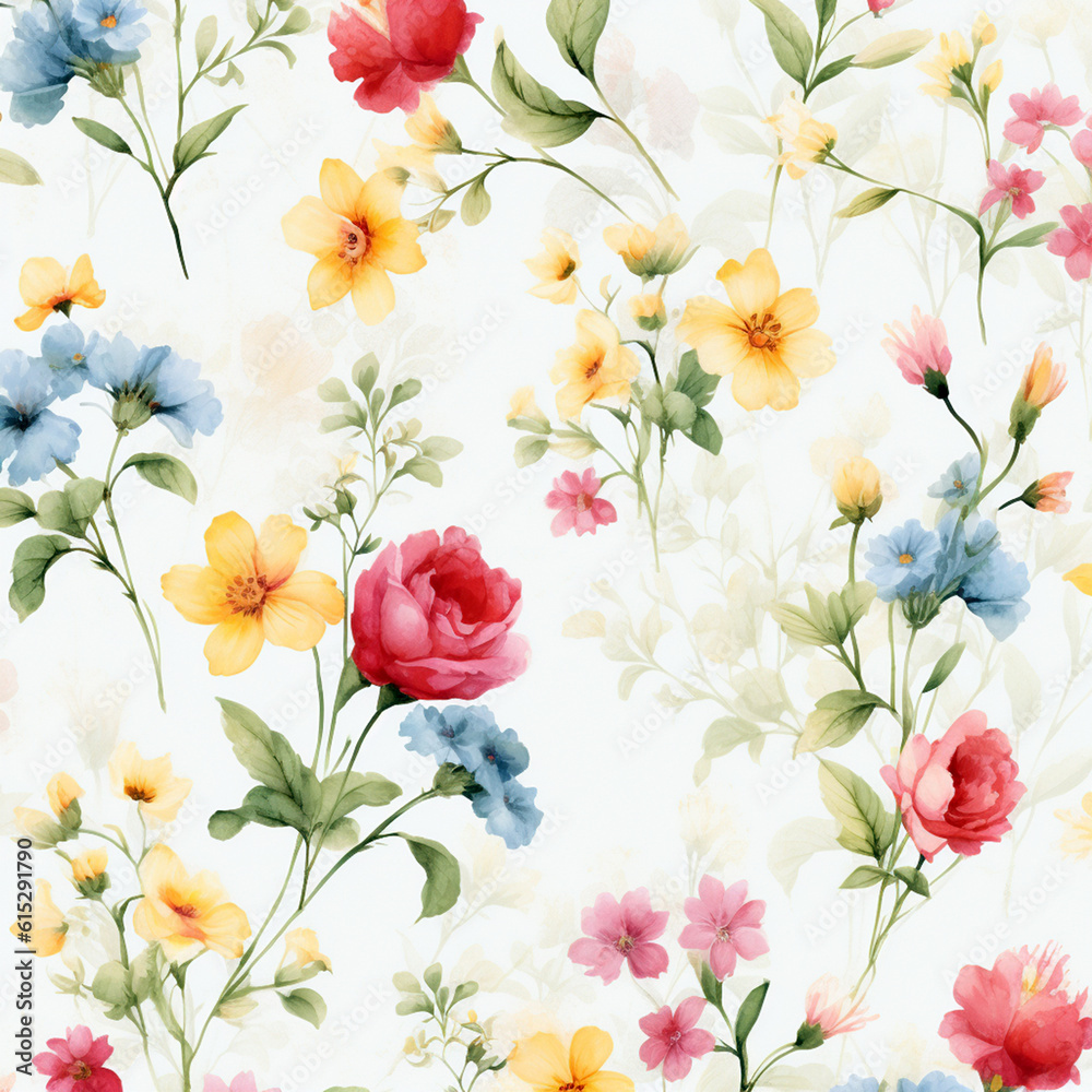 floral background with flowers floral background with flowers