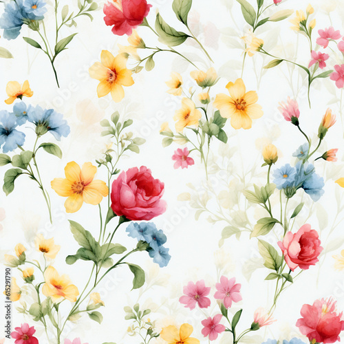 floral background with flowers