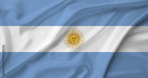 Photo flag of argentina