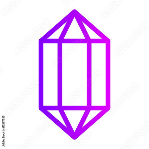 crystal gradient icon