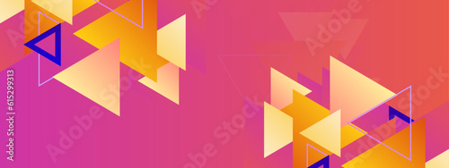 Vector abstract geometric shapes background colorful colourful