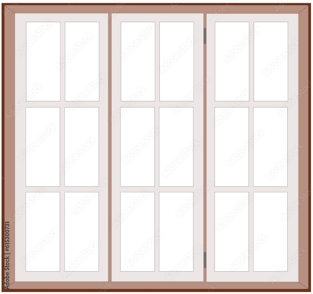 colonial pattern grid window with transparent glass colonial pattern grid window with transparent glass