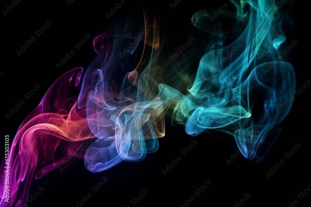 abstract smoke background