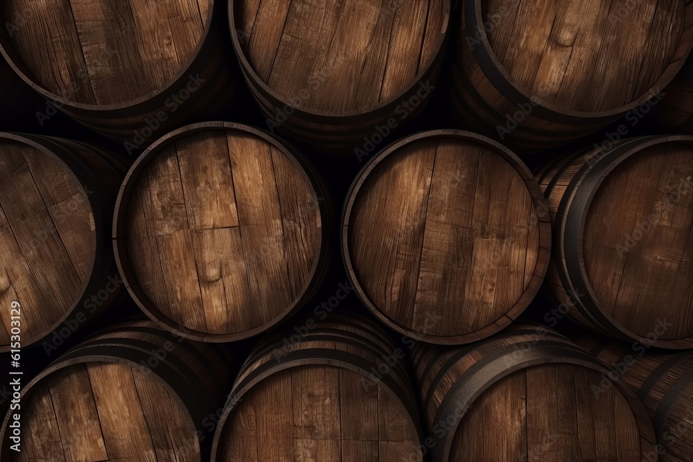 barrels of wine