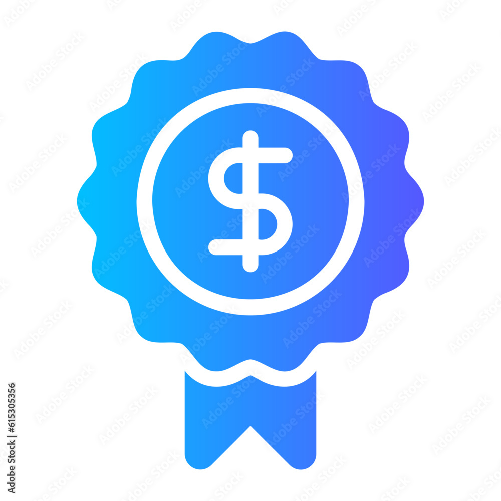 medal gradient icon medal gradient icon