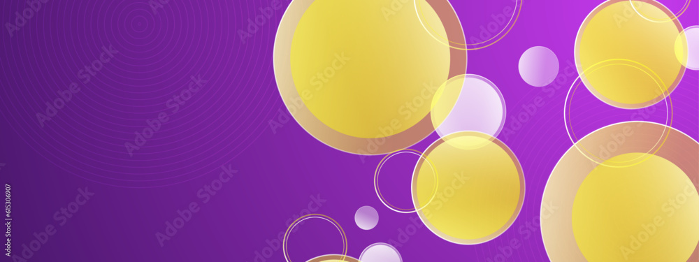Vector purple yellow colorful colourful flat geometric background abstract