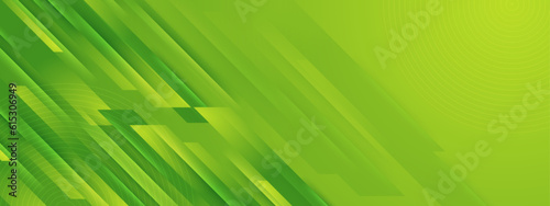 Vector green abstract geometric shapes background colorful colourful
