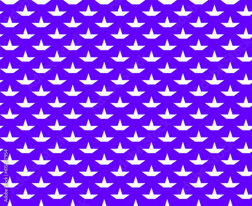 Seamless Geomatric vector background Pattern in purple