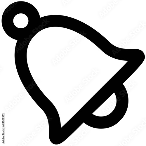 Modern icon vector of bell 