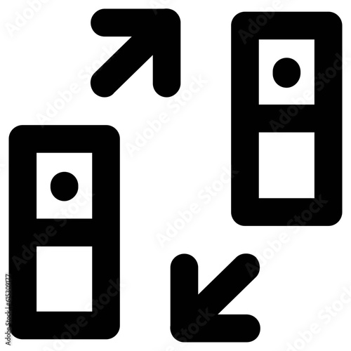 Set of Communication Line Icons

