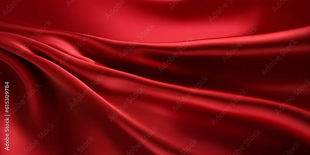 Smooth red silk satin background, luxurious realistic red silk satin drape textile backdrop. Smooth red silk satin background, luxurious realistic red silk satin drape textile backdrop.