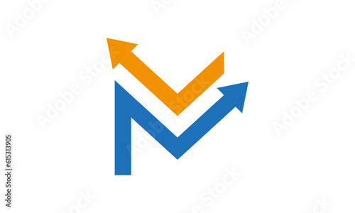 Free Download Investment with letter m logo design - GFXLoad