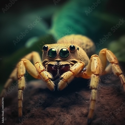 Spider made with generative ai