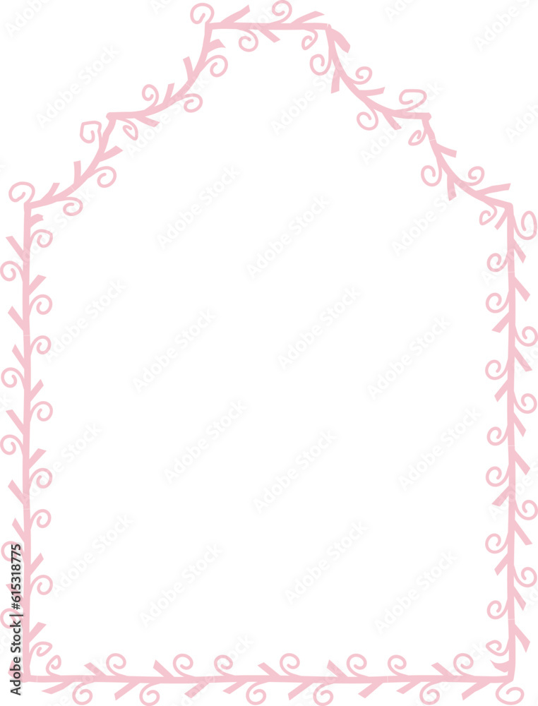 Draped Arch pink pastel spiral Leaf rectangular frame architectural window door laurel flower frame floral leaf leaves borders natural botanical branches decoration wedding anniversary celebration Draped Arch pink pastel spiral Leaf rectangular frame architectural window door laurel flower frame floral leaf leaves borders natural botanical branches decoration wedding anniversary celebration
