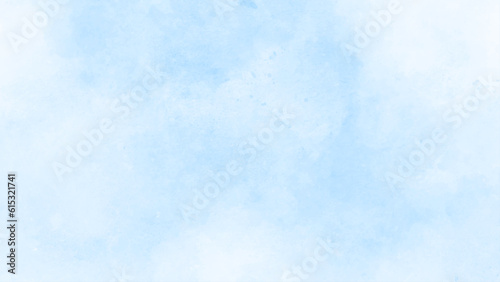 Blue watercolor vector background. Abstract hand paint square stain backdrop. Abstract blue watercolor background