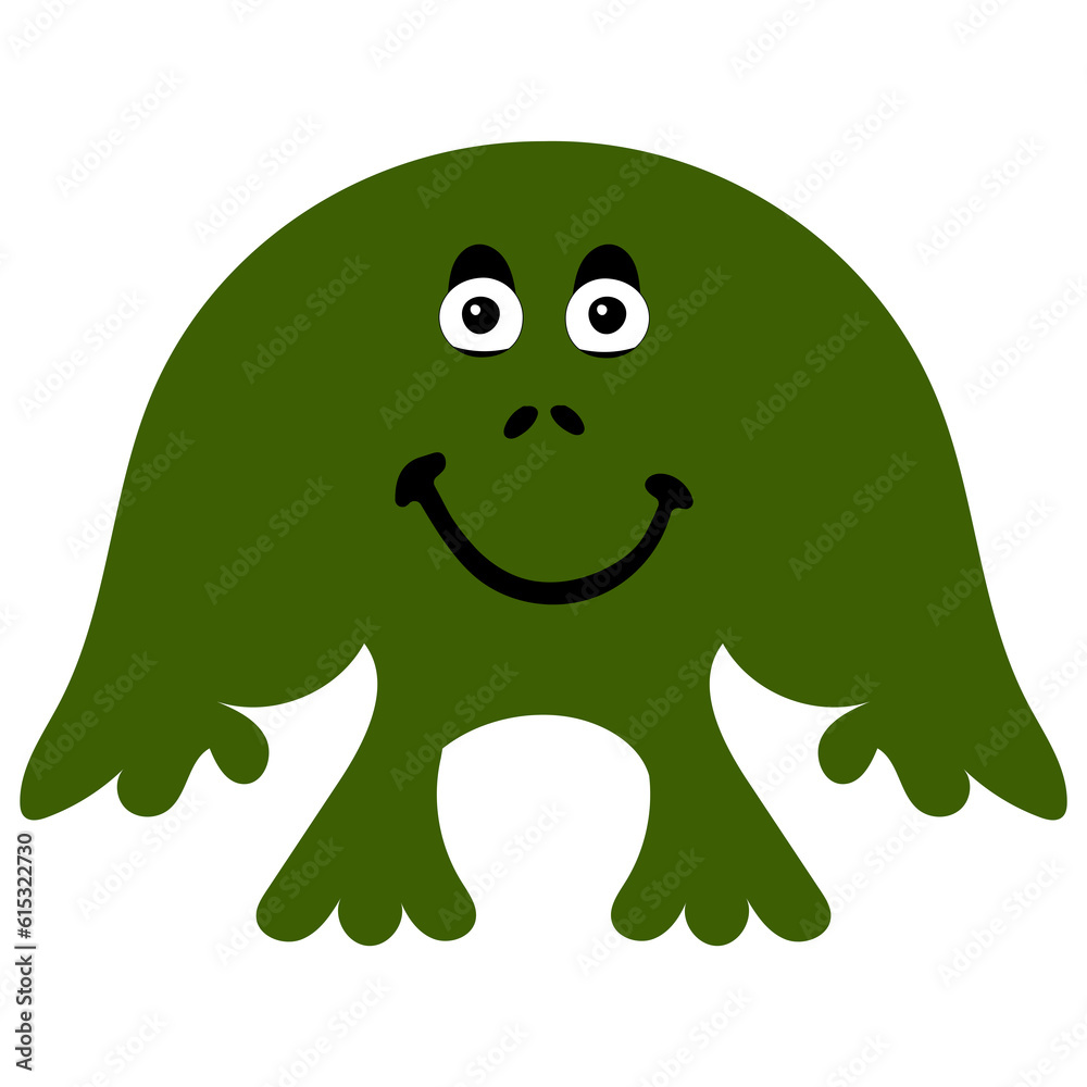 green cartoon monster green cartoon monster