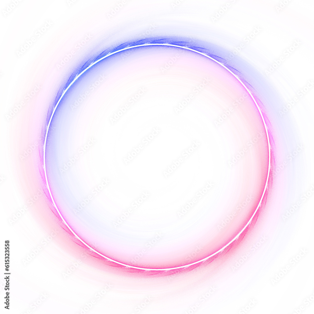 Gradient neon light circle cute colorful Gradient neon light circle cute colorful