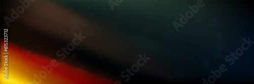 Old photo film texture with dust and flare light. Overlay effect of vintage photography filter with speckles and flash refraction effect on black background, vector realistic illustration