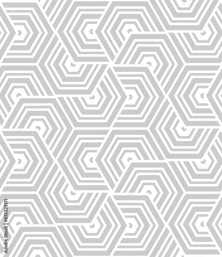 Vector seamless texture. Modern geometric background with hexagonal tiles. Vector seamless texture. Modern geometric background with hexagonal tiles.