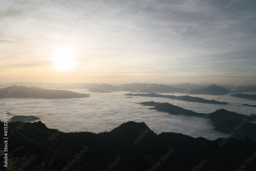 Trekking in Thailand's mountain Trekking in Thailand's mountain