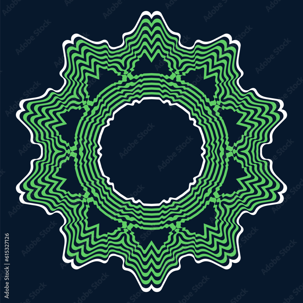 Symmetrical composition of wavy lines. Abstract element for design. Vector illustration. Modern graphic design. Symmetrical composition of wavy lines. Abstract element for design. Vector illustration. Modern graphic design.