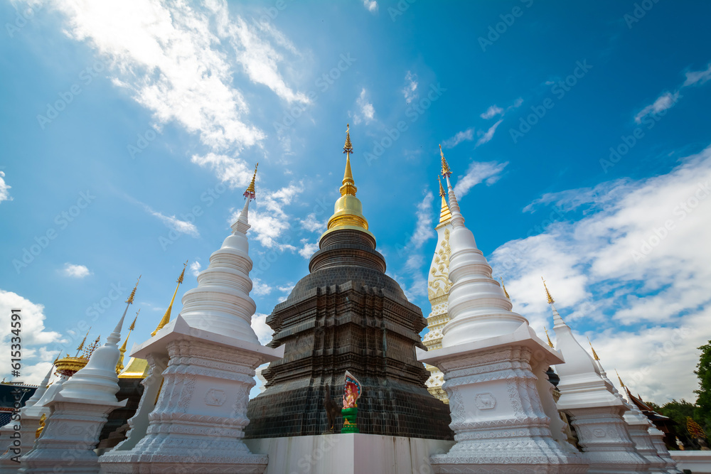 Naklejka premium Wat Ban Den temple or Wat Den Sa Lee Si Muang Gan at Chiang Mai, Thailand