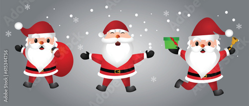 Santa Claus vector  Merry Christmas 