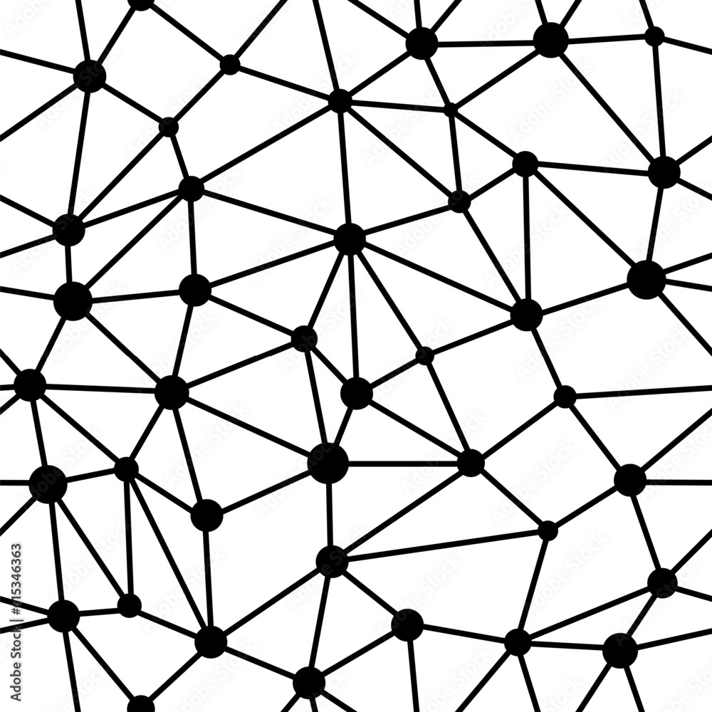 Geometric Triangle Dot Pattern Geometric Triangle Dot Pattern