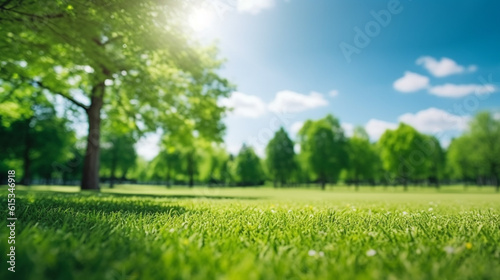 Blur park garden tree in nature background © DLC Studio