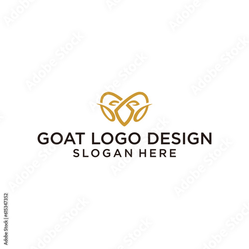 goat logo design