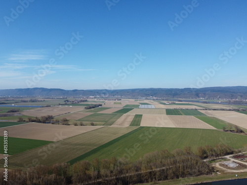 aerial view in Bavaria © helfei