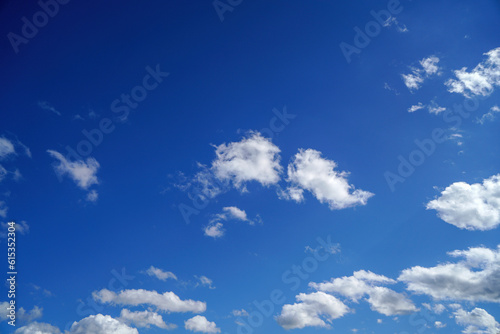 Stratus cumulus alto nimbo clouds in the blue sky is weather messengers