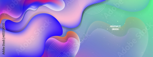 Vector modern colorful colourful abstract background with fluid shapes