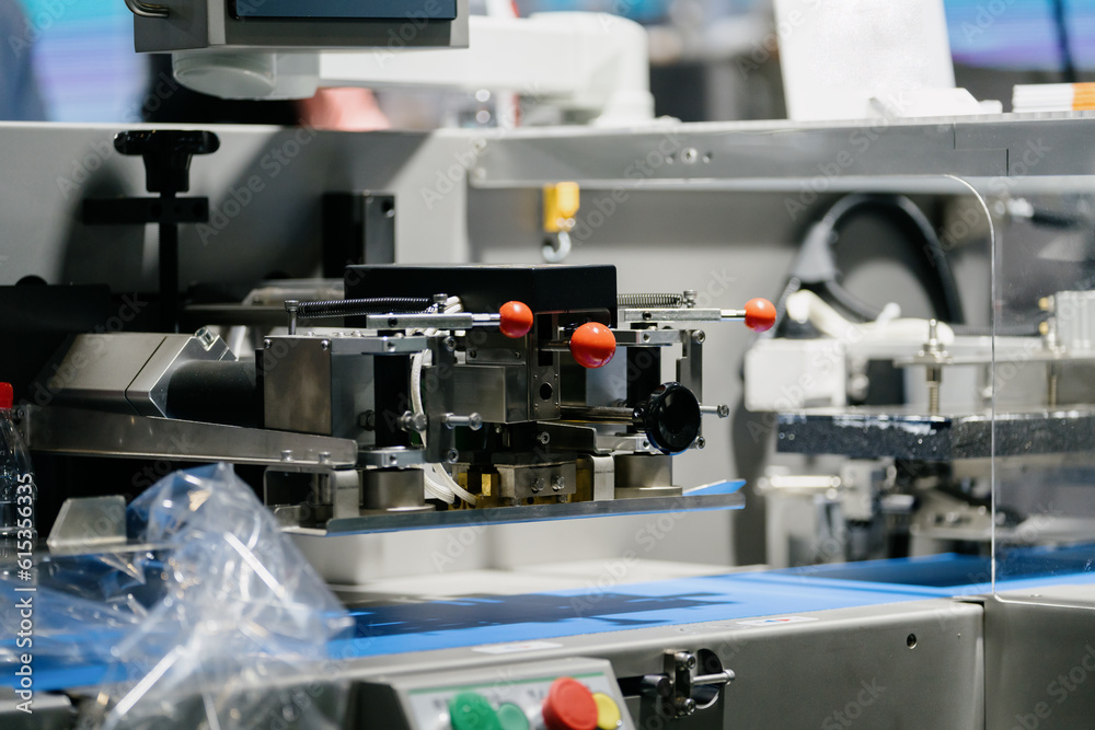 machine in factory machine in factory