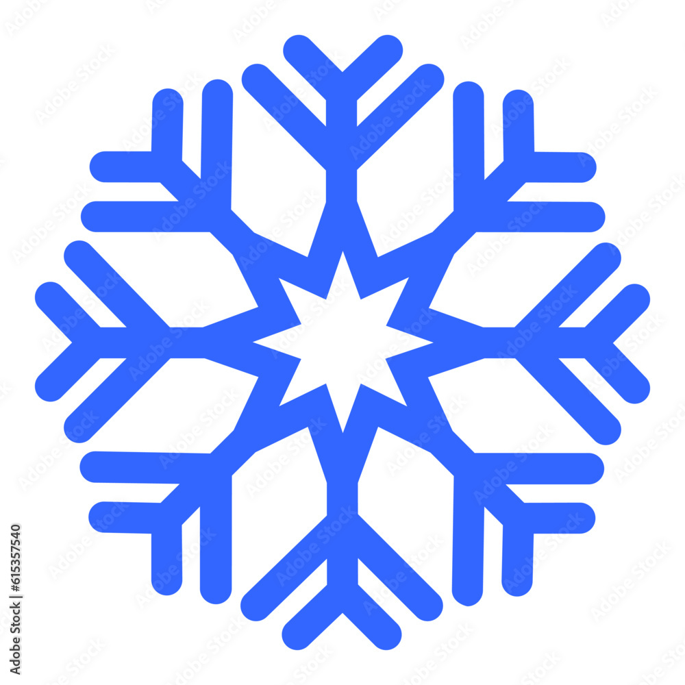 Snowflake icon vector. Winter illustration sign. Snow symbol. New Year logo. Snowflake icon vector. Winter illustration sign. Snow symbol. New Year logo.