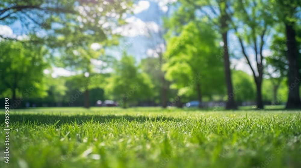 Obraz premium Blur park garden tree in nature background