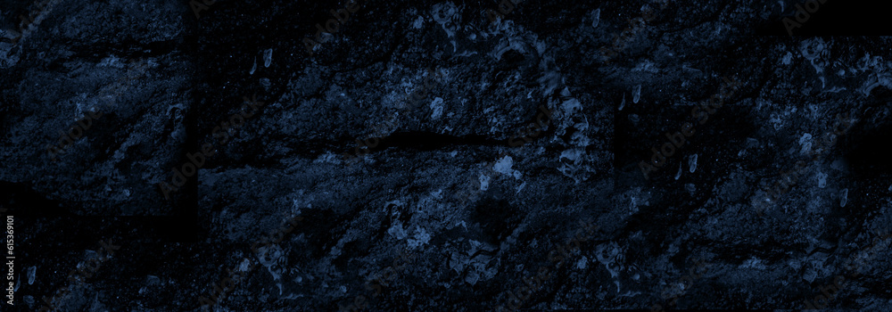 Czarny niebieski kamień kamienne tło tapeta - obrazy, fototapety, plakaty 